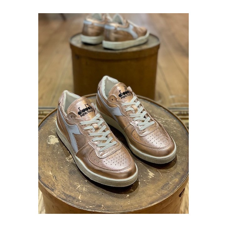 MI BASKET ROW CUT SILVER PINK