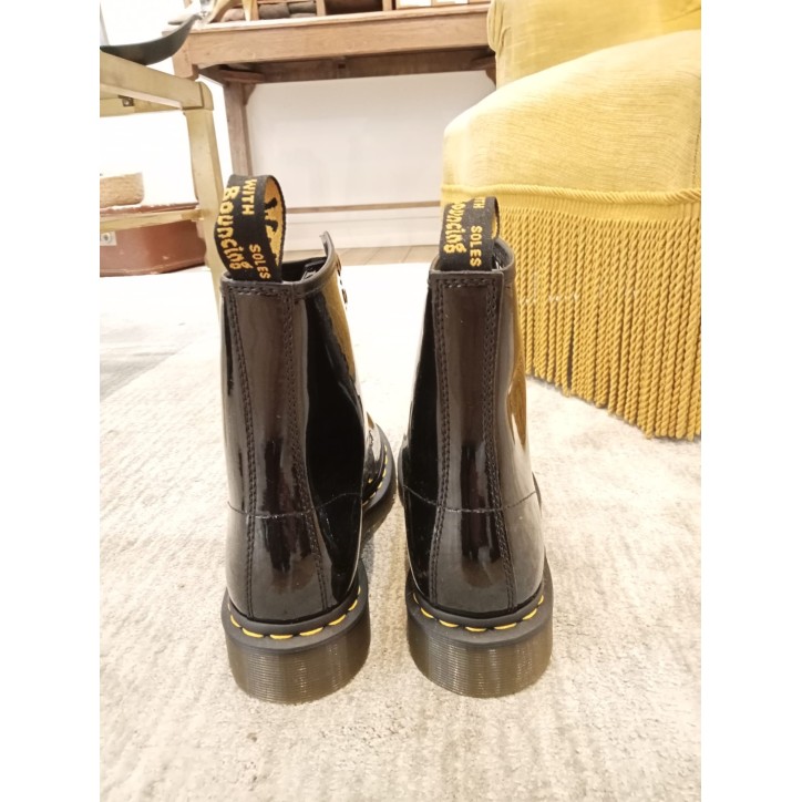 BOTTILLONS 1460 BLACK PATENT