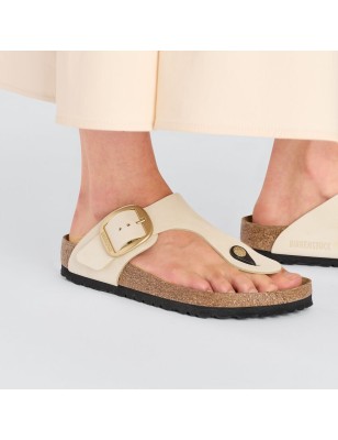 GIZEH BIG BUCKLE ECRU