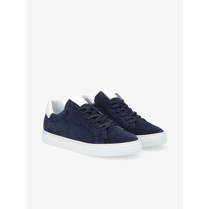 SNEAKER SPARK CLAY NAPPA BLEUE