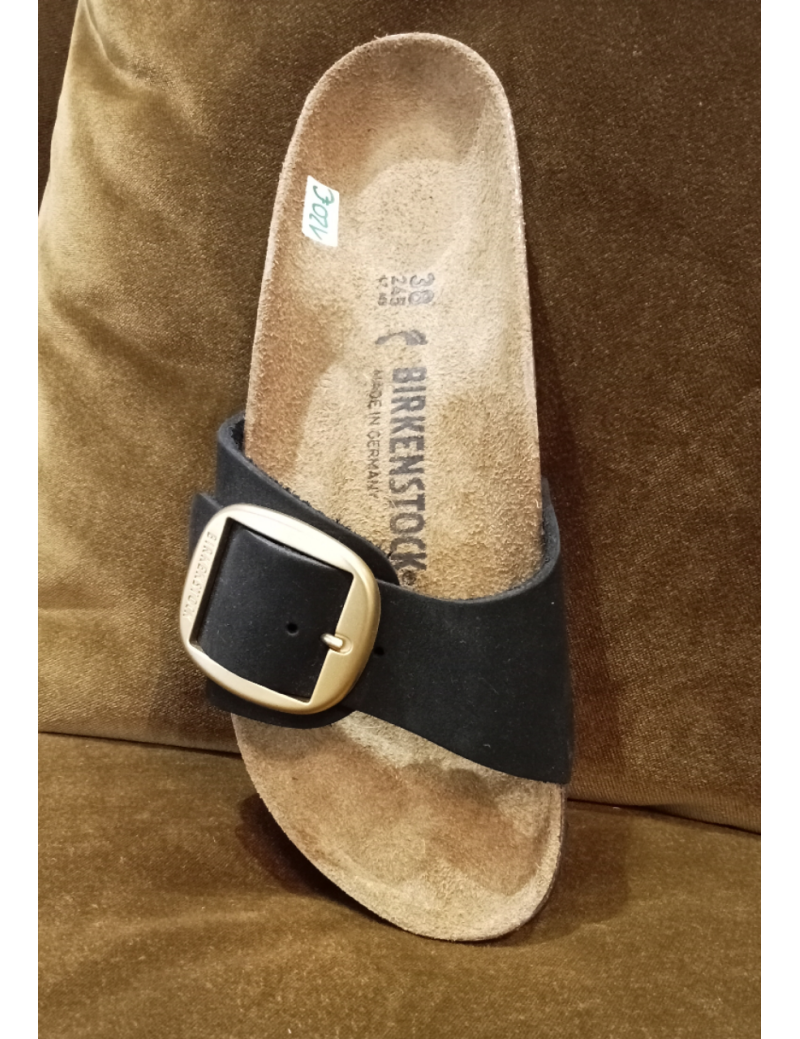 MADRID BIG BUCKLE BLACK